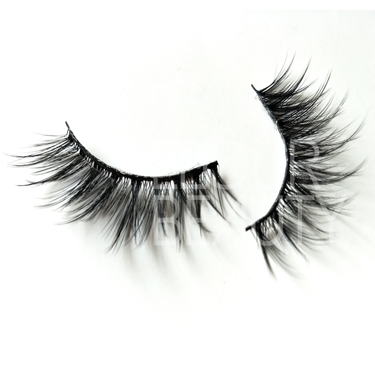 Velvet 3D faux mink volume eyelash manufacturer UK ED75